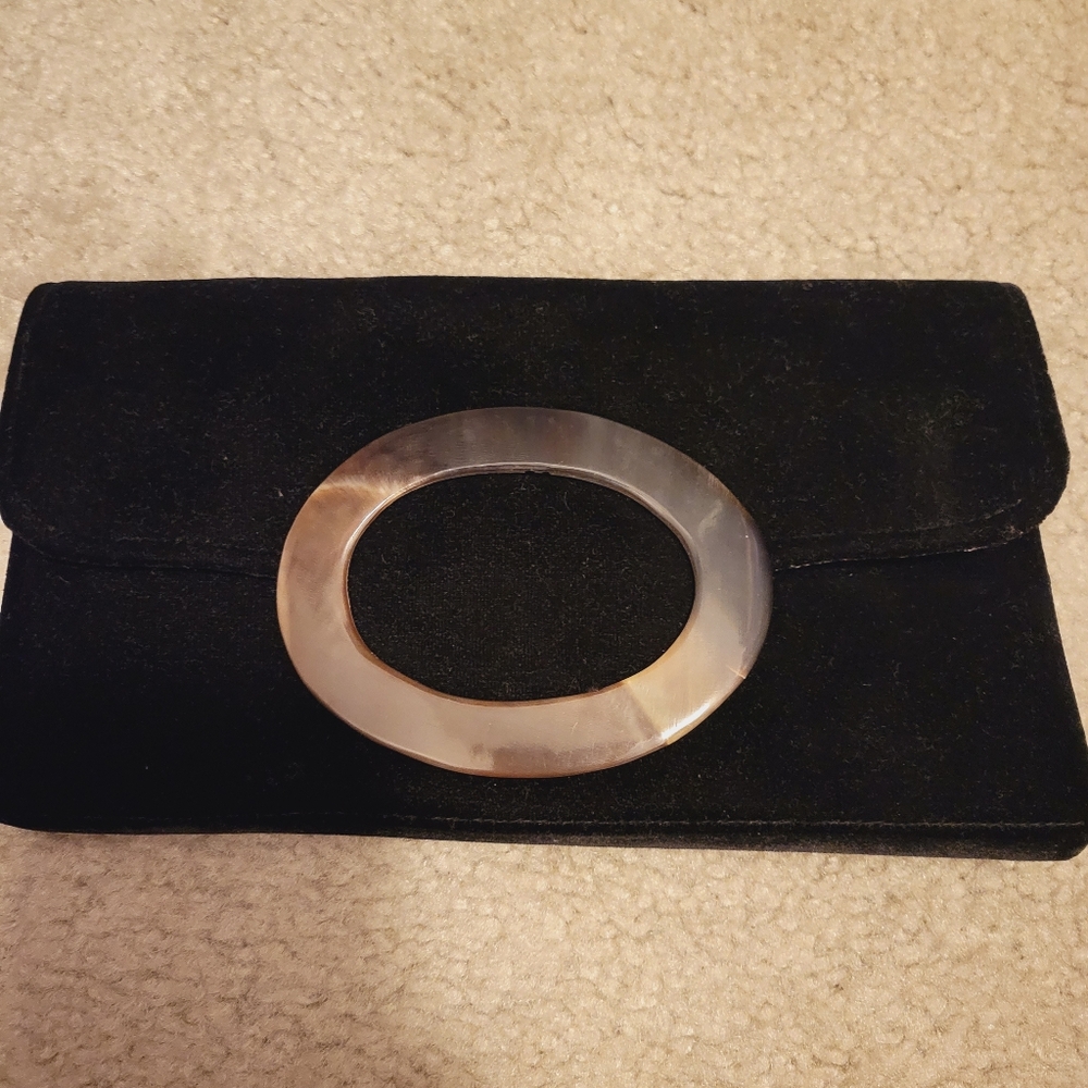 Shiraleah velvet clutch purse